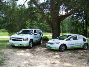 Picture of TAD CNG Chevy Tahoe and Honda Civic