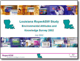 Louisiana RoperASW Study PowerPoint Document